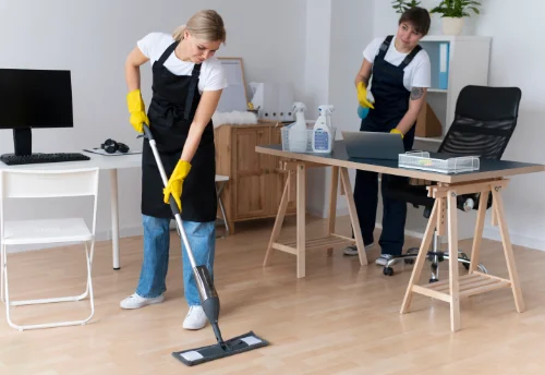 Nettoyage de bureau professionnel à la Chailleuse